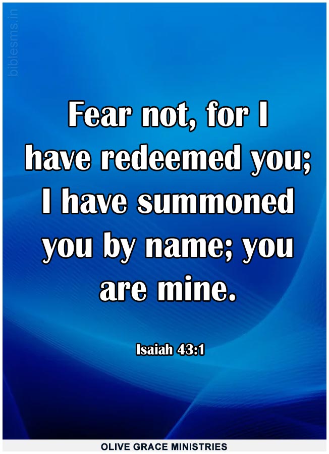 Isaiah 43 1 Daily Bible Verse Daily Bible Verse