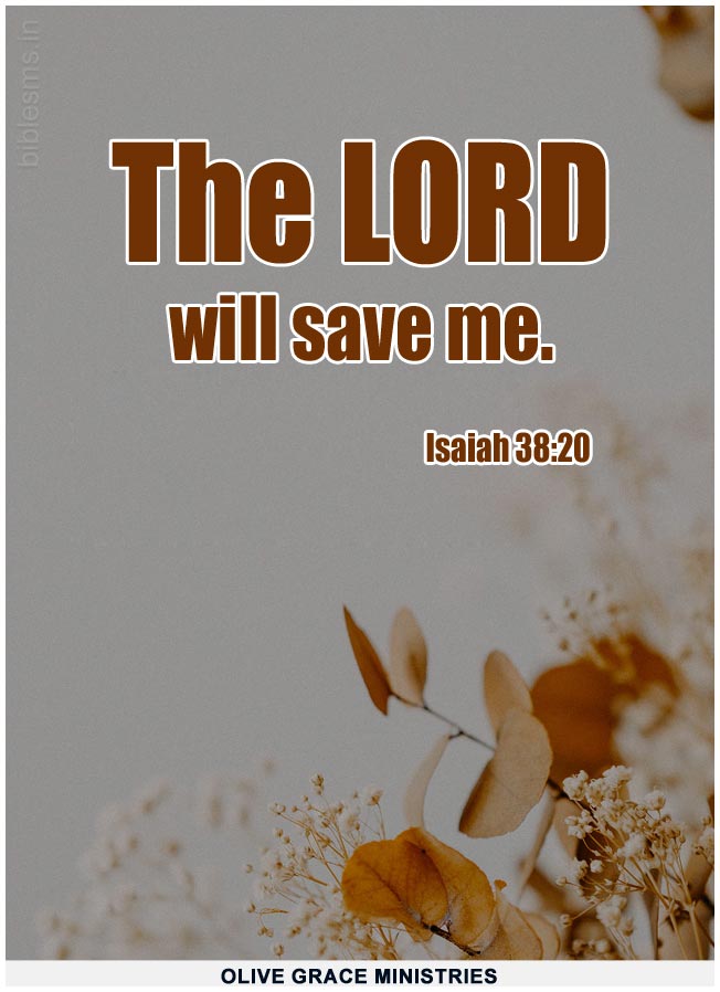 Isaiah 38:20 | Daily Bible Verse