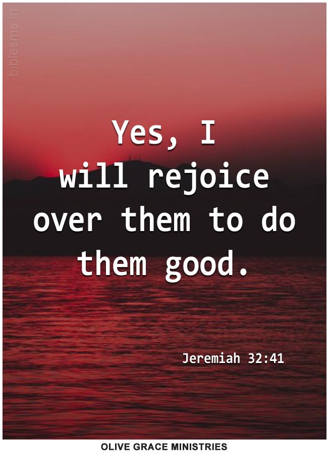 Jeremiah 32:41 | Daily Bible Verse