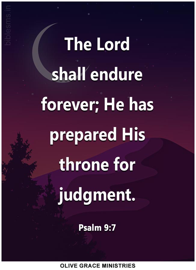 Psalm 9:7 | Daily Bible Verse