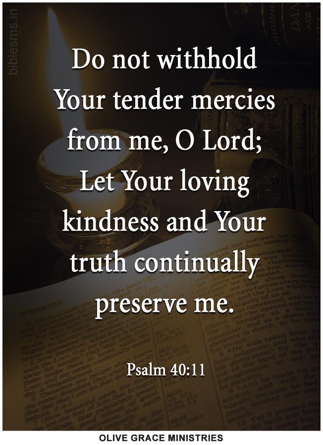 Psalm 40:11 | Daily Bible Verse