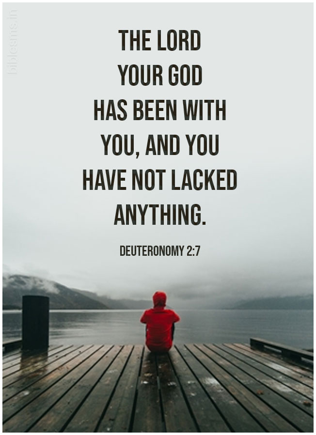 Deuteronomy 2:7 | Daily Bible Verse