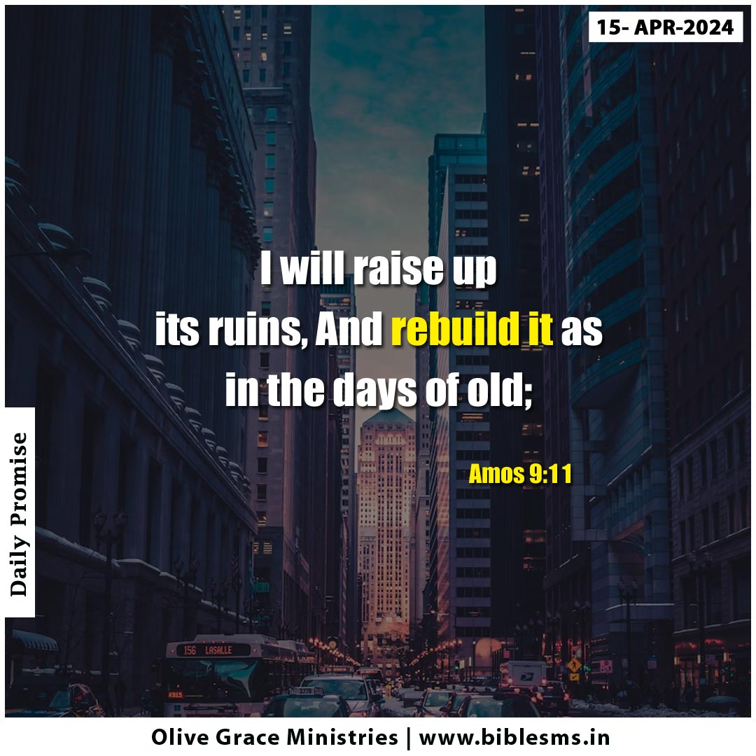 Amos 9:11 | Daily Bible Verse